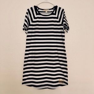 NWT Michael Kors - Striped t-shirt dress